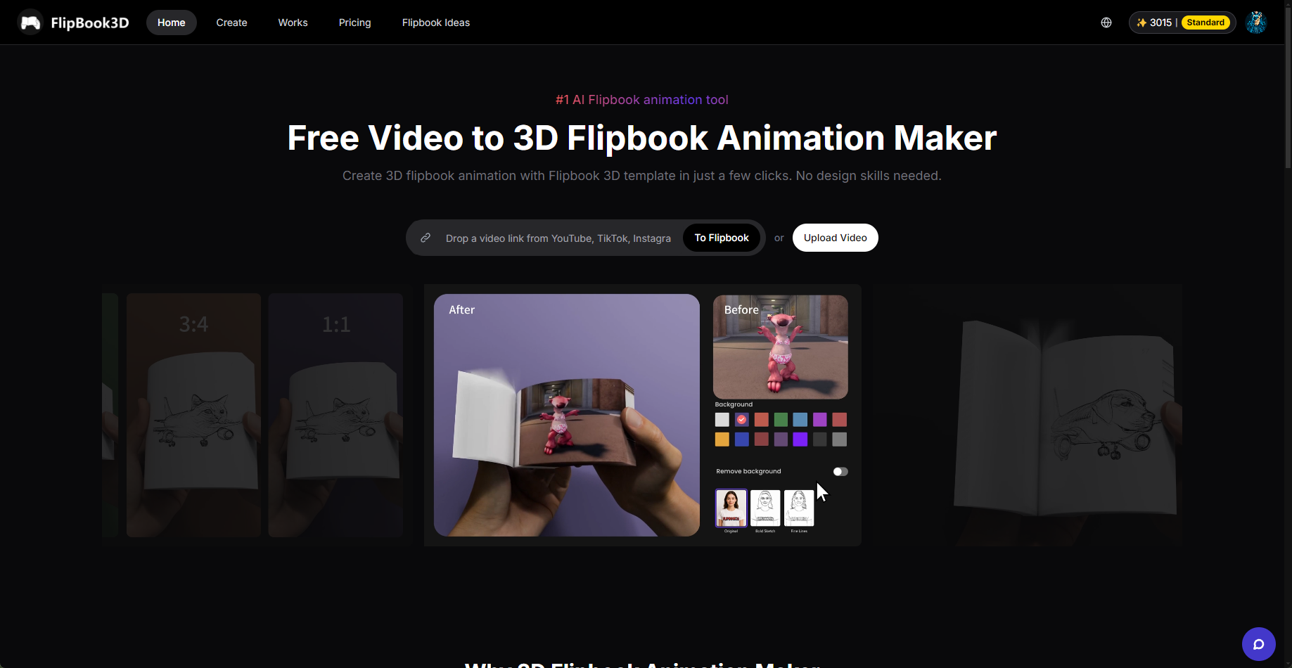 Flipbook3D