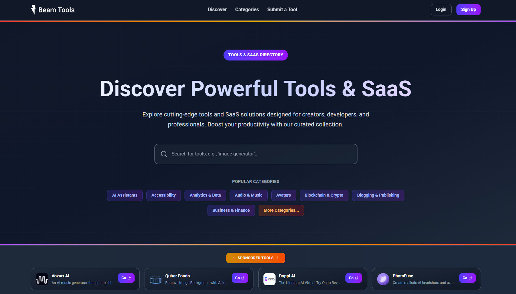 Beam Tools
