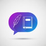 AI writing assistant icon