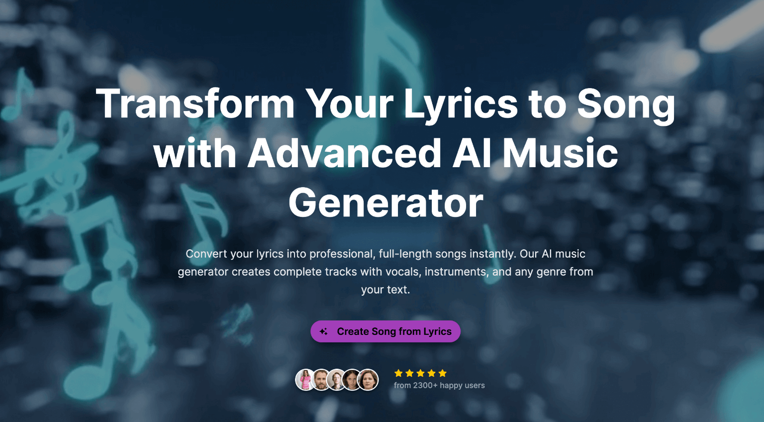 Lyrics to Song AI