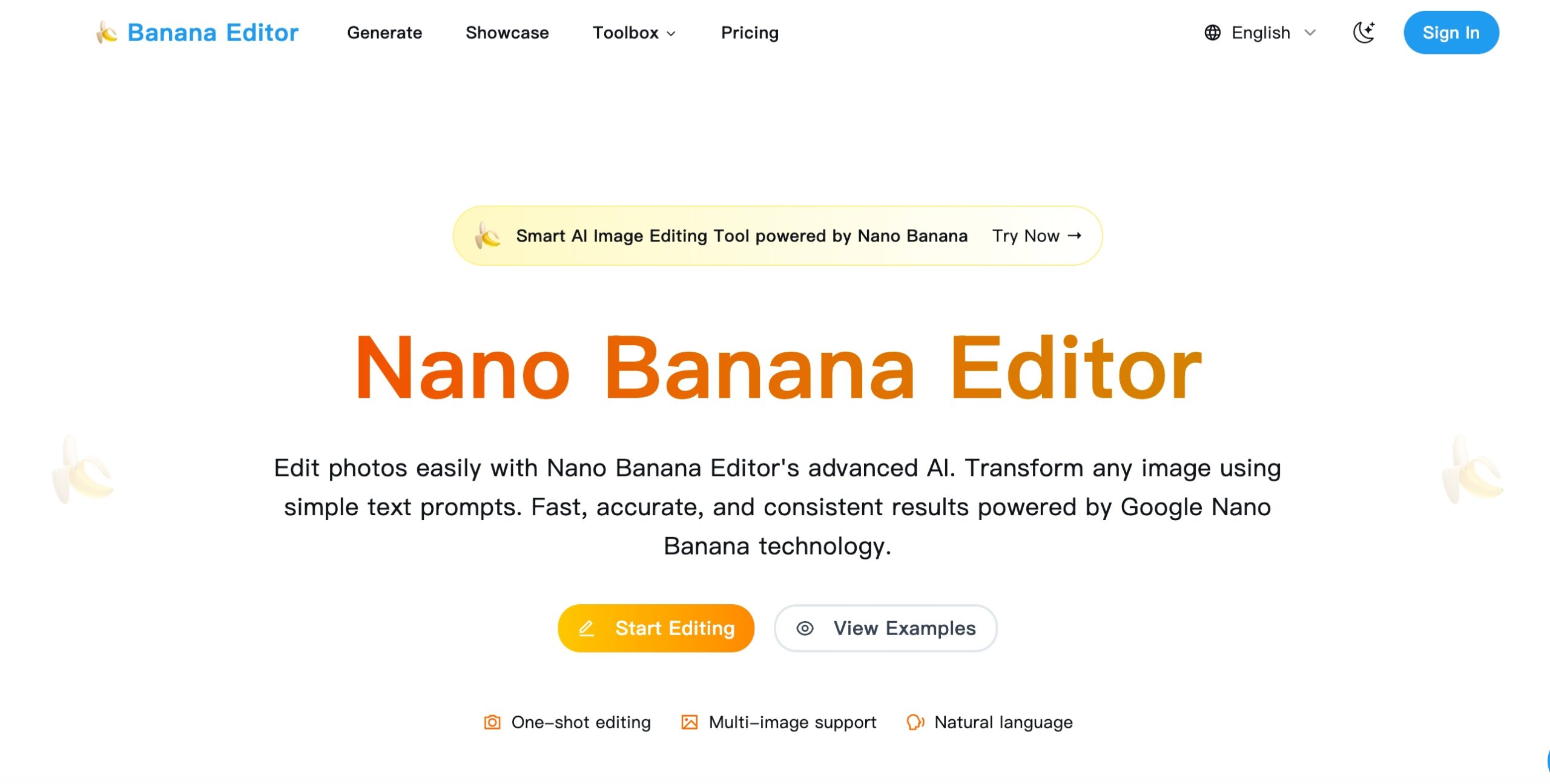 #1 Nano Banana Editor | Smart AI Image Editing Tool