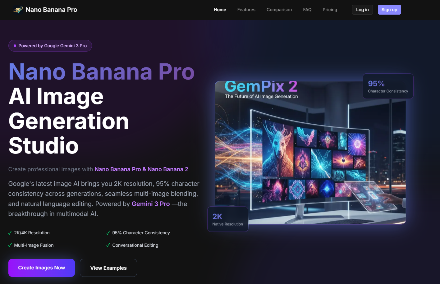 Nano Banana Pro—AI Image Generation Studio