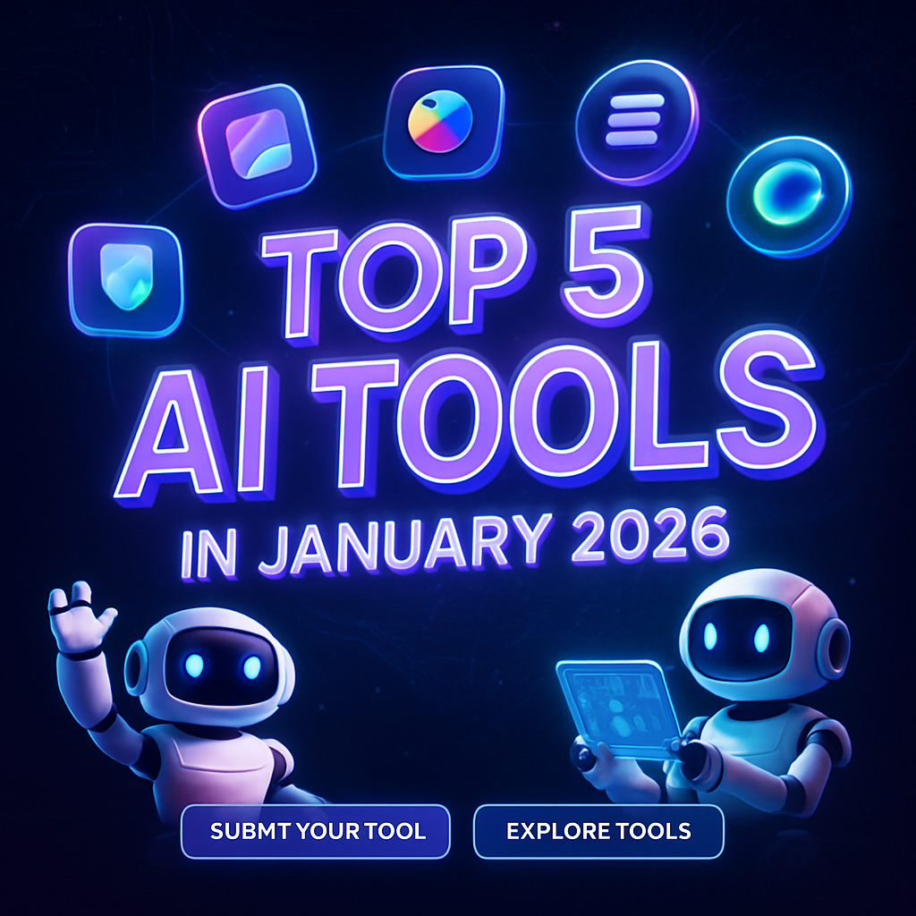 5 Must-Try AI Tools Revolutionizing Workflows This January 2026
