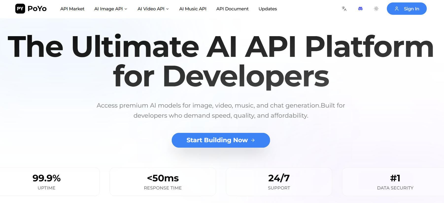 PoYo.ai - Premium AI API Platform