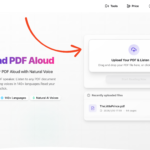 Read PDF Aloud - Free AI PDF Voice Reader Online