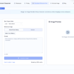 AI Consistent Character