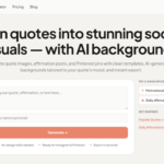 SparkPoster — AI Quote Image Generator