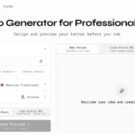 InkStudio.ai – AI Tattoo Generator for Body Previews and Des