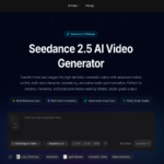 Seedance 2.5 AI Video Generator