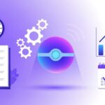 Best AI productivity tools illustration — checklist, clock, gears and efficiency chart