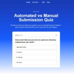 Automated vs Manual Submission Quiz