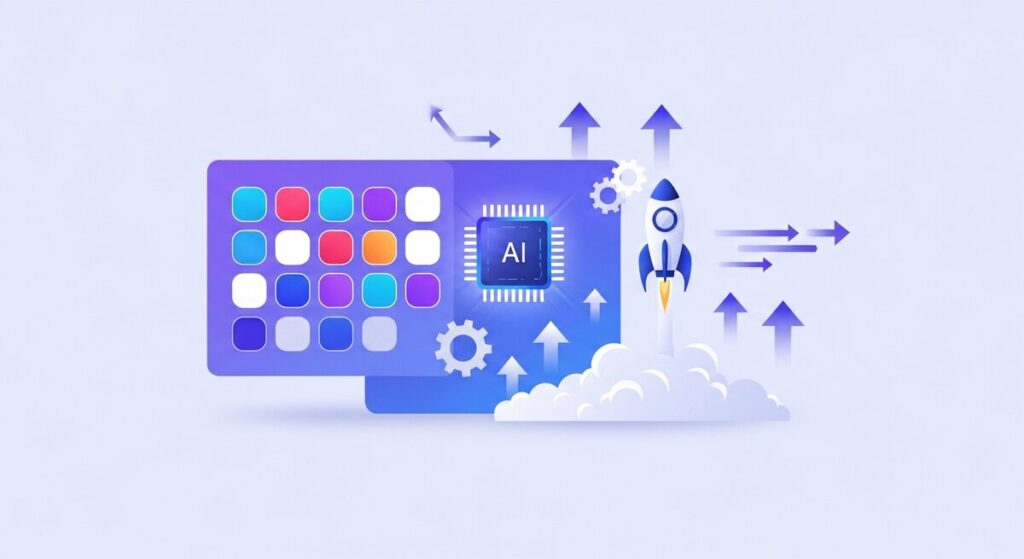 ToolsAIApp 2026 AI platform upgrades — dashboard, AI chip and rocket