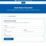 SaaS Name Generator