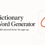 Pick a Word. Start Drawing.